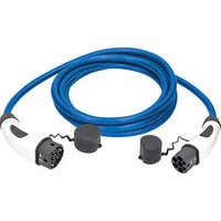 as-Schwabe MODE 3 Ladekabel für Elektroautos Typ 2 auf Typ 2 blau 230 V, 16 A, 11,0 KW, 10,0 m von as-Schwabe