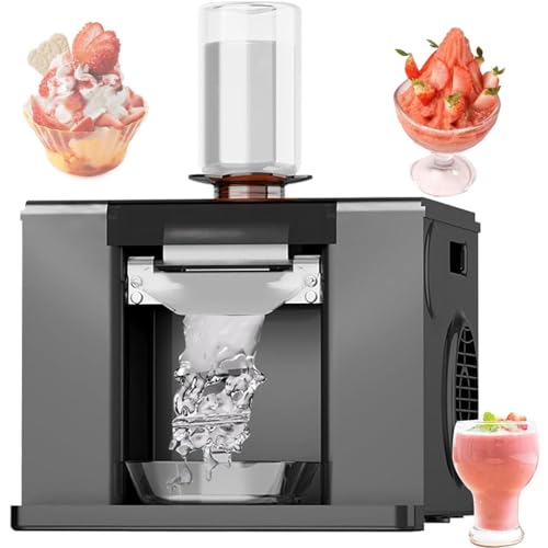 asdchZen Elektrische Eismaschine Für Schneekegel Und Smoothies, Hohe Kapazität, 60 Kg Tagesleistung, Ideal Für Den Gewerblichen Und Privaten Gebrauch, Grau asdchZen Elektrische Eismaschine Für Schneekegel Und Smoothies, Hohe Kapazität, 60 Kg Tagesleistung, Ideal Für Den Gewerblichen Und Privaten Gebrauch, Grau von asdchZen