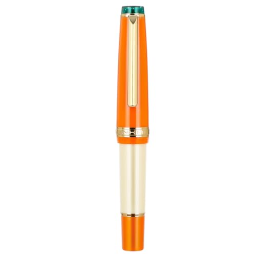 JinHao 82 Citrus Füllfederhalter mit feiner Feder, kurzer Acryl-Mini-Taschenstift mit Konverter für Bürobedarf JinHao 82 Citrus Füllfederhalter mit feiner Feder, kurzer Acryl-Mini-Taschenstift mit Konverter für Bürobedarf von atokiss