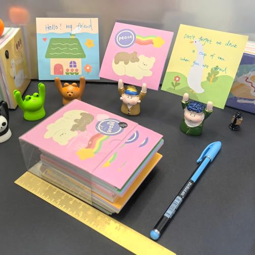 atokiss 360 Blatt niedlicher Mini-Büro-Memowürfel, 8,9 x 8,9 cm, verschiedene Farben, Notizblock zum Notieren von schnellen Notizen, Papierblöcke für Lebensmittel und Einkaufslisten, Haftnotizen für atokiss 360 Blatt niedlicher Mini-Büro-Memowürfel, 8,9 x 8,9 cm, verschiedene Farben, Notizblock zum Notieren von schnellen Notizen, Papierblöcke für Lebensmittel und Einkaufslisten, Haftnotizen für von atokiss