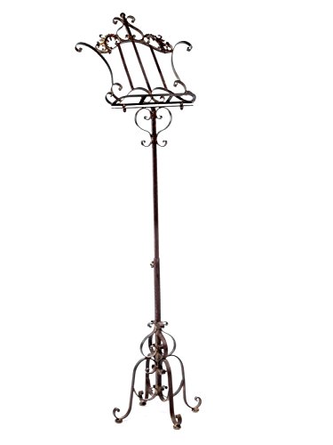 aubaho Staffelei Eisen Aufsteller Antik-Stil Notenständer bis 170cm aubaho Staffelei Eisen Aufsteller Antik-Stil Notenständer bis 170cm von aubaho