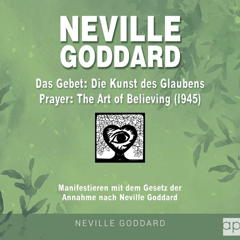 Neville Goddard: Alle 14 original Bücher auf Deutsch - 5 - Neville Goddard - Das Gebet - Die Kunst des Glaubens (Prayer - The Art Of Believing 1945) - von audioparadies