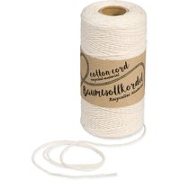 Baumwollgarn "1 mm" - Natur von Beige