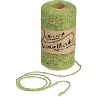 Baumwollgarn "1 mm" - Olivgrün von HALBACH