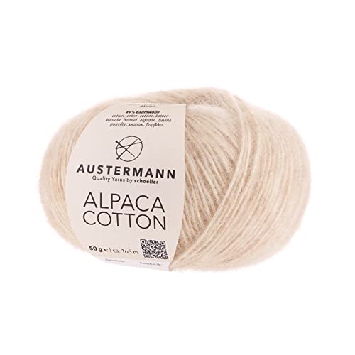 Alpaca Cotton Farbe Creme Alpaca Cotton Farbe Creme von austermann