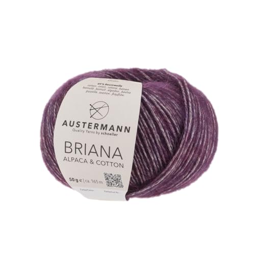 Briana Alpaca Cotton | 165 M - 50 G | 05 - Brombeer Briana Alpaca Cotton | 165 M - 50 G | 05 - Brombeer von austermann