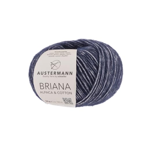 Briana Alpaca Cotton | 165 M - 50 G | 06 - Navy von austermann