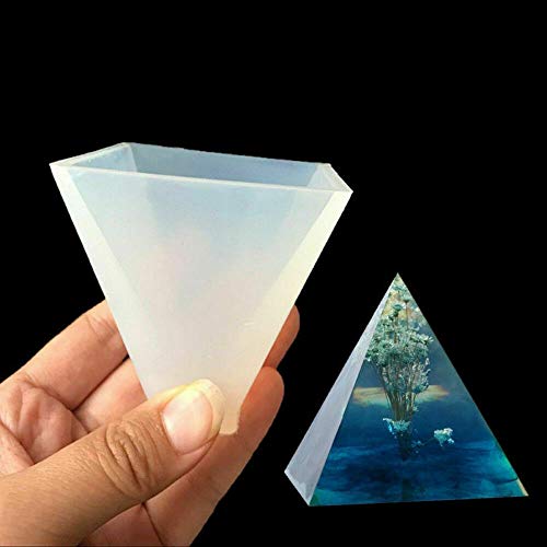 ausuky Pyramiden-Silikonform, Kunstharz, Schmuckherstellung, Epoxidharz, Anhänger, Handwerk, DIY-Werkzeug ausuky Pyramiden-Silikonform, Kunstharz, Schmuckherstellung, Epoxidharz, Anhänger, Handwerk, DIY-Werkzeug von ausuky