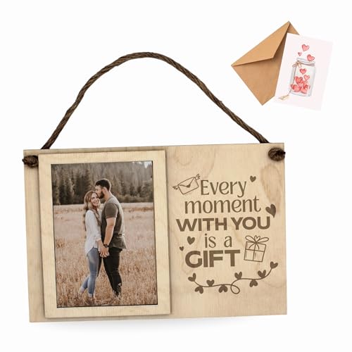 ayurvana Personalisierbarer Bilderrahmen aus Holz, einzigartiges Geschenk für Mutter, Großmutter, Liebe oder Freundschaft, Wanddekoration mit Jute-Schnur und Grußkarte, 24 x 16 cm ayurvana Personalisierbarer Bilderrahmen aus Holz, einzigartiges Geschenk für Mutter, Großmutter, Liebe oder Freundschaft, Wanddekoration mit Jute-Schnur und Grußkarte, 24 x 16 cm von ayurvana