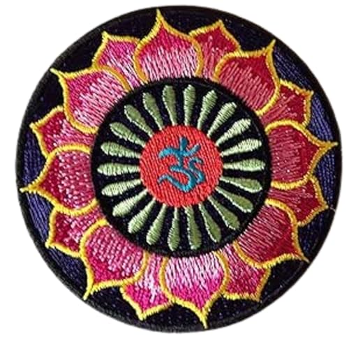 OM Aufnäher Patches für Jacken Jeans Kleidung Stoff Kleider 7, 5 cm OM Aufnäher Patches für Jacken Jeans Kleidung Stoff Kleider 7, 5 cm von b2see