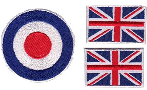 b2see Iron on Patch Aufnäher Aufbügler Applikation Flagge Fahne Wappen Emblem Union Jack England 3 er Set MOD ca 6,2 cm Plus-2 Stück Mini Union Jack a 4 cm b2see Iron on Patch Aufnäher Aufbügler Applikation Flagge Fahne Wappen Emblem Union Jack England 3 er Set MOD ca 6,2 cm Plus-2 Stück Mini Union Jack a 4 cm von b2see