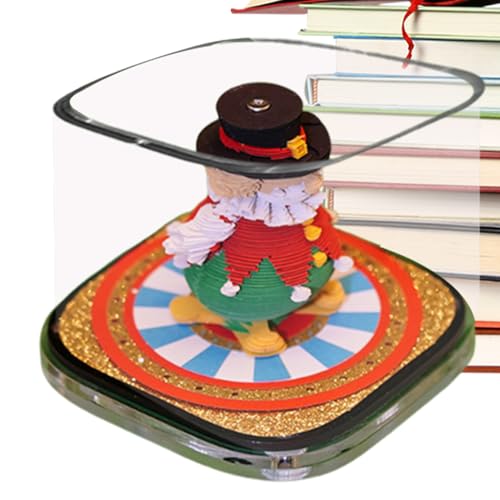 baabeash Abreißkalender - Zirkusartist Papierskulptur Kalender - Notizblock Planer Terminplaner für Tagesplanung Zeitmanagement Aufgabenliste für Zuhause Büro Klassenzimmer Kinder Familie baabeash Abreißkalender - Zirkusartist Papierskulptur Kalender - Notizblock Planer Terminplaner für Tagesplanung Zeitmanagement Aufgabenliste für Zuhause Büro Klassenzimmer Kinder Familie von baabeash