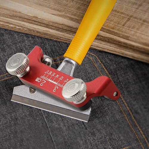 Verstellbare Meißel-Schärfvorrichtung für Holzbearbeitungswerkzeuge, Aluminiumlegierung und Edelstahl, Honführung mit Winkeleinstellung für Meißel und Schnitzschneider von babominimer