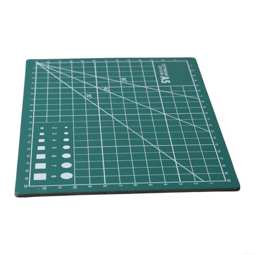 babominimer Für doppelseitige Schneidematte A2/A3/A4/A5, Nähpad, Schnitzwerkzeuge, wasserdicht (A5, Grün) von babominimer