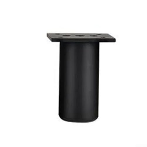 babominimer Verstellbare Metall-Möbelbeine, kompatibel mit Sofa, Bett, Stuhl, Hocker, Schrank, Aluminiumlegierung, höhenverstellbar mit stabiler Basis, Geräuschreduzierung, modern (30 x 80 cm) von babominimer