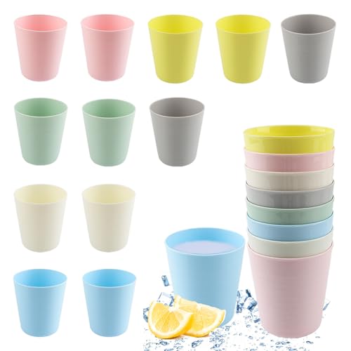 badaren 12er-Pack Kunststoffbecher Bunt, 250 Ml Plastikbecher Mehrweg, Trinkbecher für Kinder, 6 Farben – Bunt Plastikbecher – Perfekt für Geburtstage, Partys, Küche, Picknicks, Camping, Reisen badaren 12er-Pack Kunststoffbecher Bunt, 250 Ml Plastikbecher Mehrweg, Trinkbecher für Kinder, 6 Farben – Bunt Plastikbecher – Perfekt für Geburtstage, Partys, Küche, Picknicks, Camping, Reisen von badaren