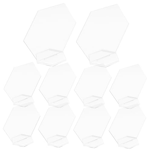 Balacoo 10 Sätze Teiliges Transparente Tischkarten Wiederverwendbar Moderne Sitzkarten für Hochzeit Partydekoration mit Beschreibbarer Oberfläche als Tischnummernschilder Balacoo 10 Sätze Teiliges Transparente Tischkarten Wiederverwendbar Moderne Sitzkarten für Hochzeit Partydekoration mit Beschreibbarer Oberfläche als Tischnummernschilder von balacoo