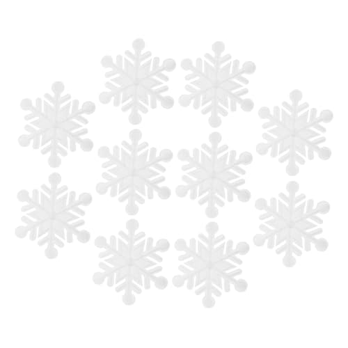 Balacoo 10 Stück Teiliges Weiße Schneeflocken Applikationen zum Aufbügeln Bestickte Stoff Patches für Kleidung DIY Winterdekoration Robuste Textil Applikationen für Jacken Rucksäcke Hüte Balacoo 10 Stück Teiliges Weiße Schneeflocken Applikationen zum Aufbügeln Bestickte Stoff Patches für Kleidung DIY Winterdekoration Robuste Textil Applikationen für Jacken Rucksäcke Hüte von balacoo