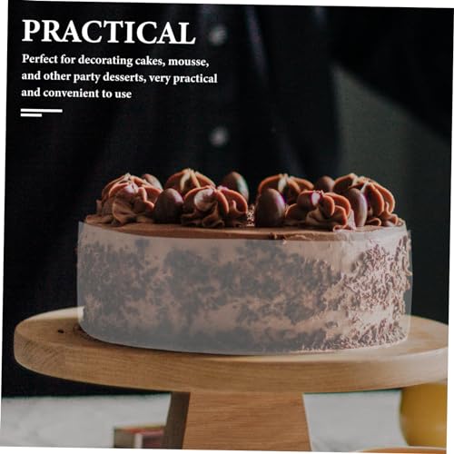 Balacoo 100 Blatt Teiliges Transparente Selbstklebende Kuchenfolie Flexible Torten Dekofolie für Geburtstagstorten Mousse Schokoladenkuchen Praktische Backzubehörrolle Balacoo 100 Blatt Teiliges Transparente Selbstklebende Kuchenfolie Flexible Torten Dekofolie für Geburtstagstorten Mousse Schokoladenkuchen Praktische Backzubehörrolle von balacoo