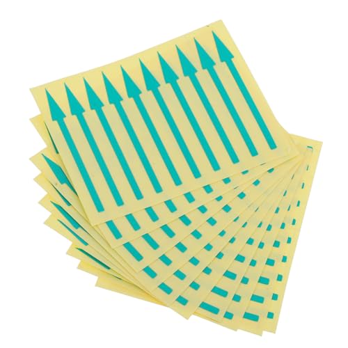Balacoo 100 Stück Reflektierende Pfeilaufkleber Selbstklebend Instrumententafel Richtungspfeile Hohe Sichtbarkeit Präzise Messanzeige Geeignet für Druckmesser und Feuchte Umgebungen Balacoo 100 Stück Reflektierende Pfeilaufkleber Selbstklebend Instrumententafel Richtungspfeile Hohe Sichtbarkeit Präzise Messanzeige Geeignet für Druckmesser und Feuchte Umgebungen von balacoo