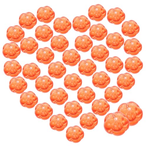 Balacoo 100 Stück Teiliges DIY Glasperlen Kürbisform in Goldfarbton Flache Abstandsperlen für Schmuckherstellung für Armbänder Halsketten Ohrringe und Halloween Dekoration Balacoo 100 Stück Teiliges DIY Glasperlen Kürbisform in Goldfarbton Flache Abstandsperlen für Schmuckherstellung für Armbänder Halsketten Ohrringe und Halloween Dekoration von balacoo