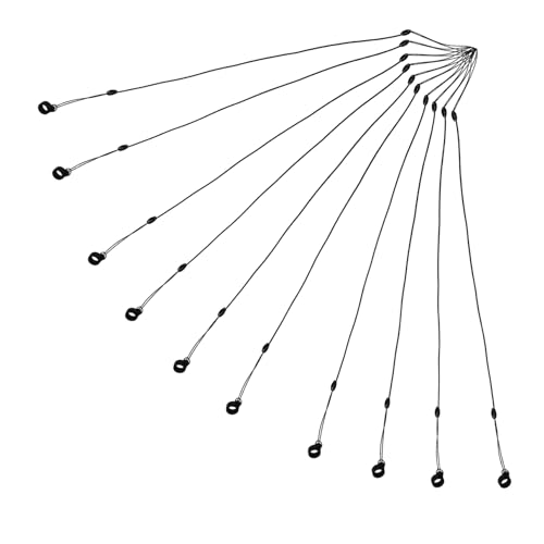 Balacoo 10Stücke Einziehbare Kordeln für Stifte Elastische mit Verlust Funktion für Bürobedarf und Silikonringe und Praktisch Balacoo 10Stücke Einziehbare Kordeln für Stifte Elastische mit Verlust Funktion für Bürobedarf und Silikonringe und Praktisch von balacoo