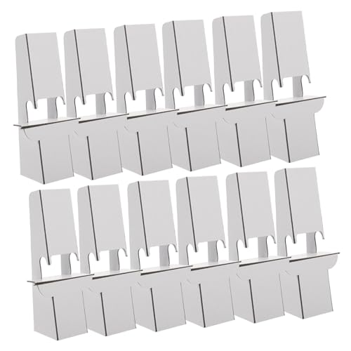 Balacoo 12 Stück Teiliges Karton Staffelei Hohe Papierständer für Desktop Displays Stabile Rahmenhalter für Fotos Schilder und Werbetafeln Vielseitig Einsetzbar für Hochzeit und Büro Balacoo 12 Stück Teiliges Karton Staffelei Hohe Papierständer für Desktop Displays Stabile Rahmenhalter für Fotos Schilder und Werbetafeln Vielseitig Einsetzbar für Hochzeit und Büro von balacoo