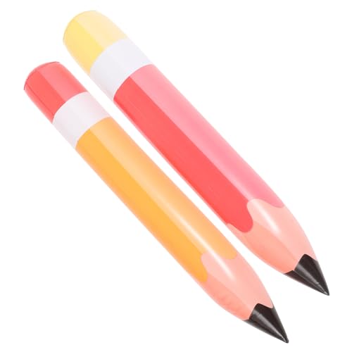 Balacoo 2 Stück Aufblasbare Buntstift Luftballons PVC Robust Geburtstag Partydekoration Klassenzimmer für Innen Außen Schulanfang Party Zubehör Balacoo 2 Stück Aufblasbare Buntstift Luftballons PVC Robust Geburtstag Partydekoration Klassenzimmer für Innen Außen Schulanfang Party Zubehör von balacoo
