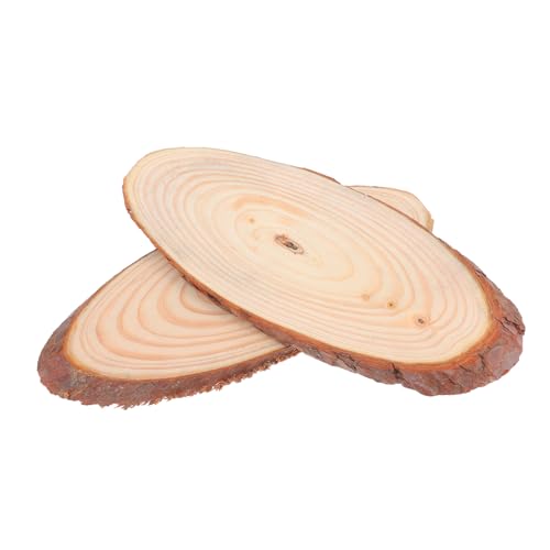 Balacoo 2 Stück Teiliges Ovale Holzscheiben Naturbelassen mit Echtem Holzrand Leicht Brennbar für Rustikale Hochzeitsdeko DIY Bastelprojekte Wandgestaltung und Gemütliche Wohnakzente Balacoo 2 Stück Teiliges Ovale Holzscheiben Naturbelassen mit Echtem Holzrand Leicht Brennbar für Rustikale Hochzeitsdeko DIY Bastelprojekte Wandgestaltung und Gemütliche Wohnakzente von balacoo