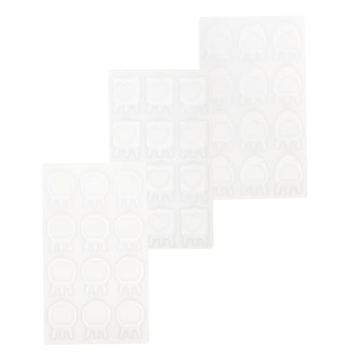 Balacoo 3 Stück Teiliges DIY Mini Fotorahmen Silikonform für Handyhüllen Anhänger Kühlschrankmagnete Flexible Silikonharz Gießform für Kreative Bastelarbeiten und Kleinunternehmen von balacoo