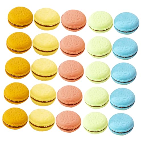 Balacoo 5 Boxen Boxen Mini Macaron Radiergummis Bunte Radiergummis Aus Gummi Umweltfreundlich Für Schule Kindergarten Mitgebsel von balacoo
