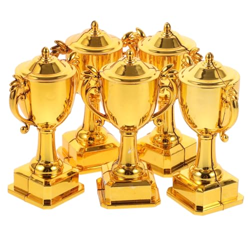 Balacoo 5 Stück Teiliges Mini Trophäen Modell Kuchen Deko Wettbewerb Pokal Figuren Geburtstag Party Ornamente für Feierlichkeiten Balacoo 5 Stück Teiliges Mini Trophäen Modell Kuchen Deko Wettbewerb Pokal Figuren Geburtstag Party Ornamente für Feierlichkeiten von balacoo