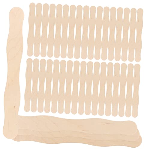 Balacoo 50 Stück Holzstäbchen zum Basteln Natürliche Glatte Popsicle Sticks für DIY Wiederverwendbar Sicher für Eiscreme Backen Dekoration Geeignet für Gastronomie Balacoo 50 Stück Holzstäbchen zum Basteln Natürliche Glatte Popsicle Sticks für DIY Wiederverwendbar Sicher für Eiscreme Backen Dekoration Geeignet für Gastronomie von balacoo