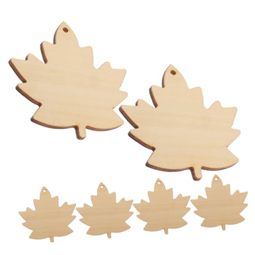 Balacoo 6 Stück Teiliges Ahornblatt Holzscheiben Unvollendete DIY Holzdekorationen für Herbst Basteln Kreative Blanko Holzblätter Sicher Glatt Balacoo 6 Stück Teiliges Ahornblatt Holzscheiben Unvollendete DIY Holzdekorationen für Herbst Basteln Kreative Blanko Holzblätter Sicher Glatt von balacoo