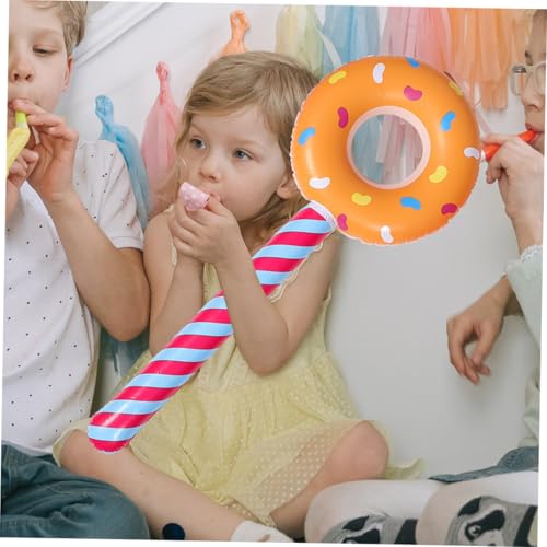 Balacoo 8 Stück Teiliges Aufblasbares Donut Partyset aus Robustem PVC Bunte Geburtstagsdeko für Sichere Candyland Luftstäbe in Pastellfarben für Mädchen Partys und Feierlichkeiten Balacoo 8 Stück Teiliges Aufblasbares Donut Partyset aus Robustem PVC Bunte Geburtstagsdeko für Sichere Candyland Luftstäbe in Pastellfarben für Mädchen Partys und Feierlichkeiten von balacoo
