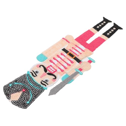 Balacoo Bestickter Nutcracker Aufnäher zum Aufbügeln Vielseitige Eisen Patches für Kleidung Jacken DIY Applikation Langlebig und Einfach Anzubringen zum Verzieren von Jeans und Taschen Balacoo Bestickter Nutcracker Aufnäher zum Aufbügeln Vielseitige Eisen Patches für Kleidung Jacken DIY Applikation Langlebig und Einfach Anzubringen zum Verzieren von Jeans und Taschen von balacoo