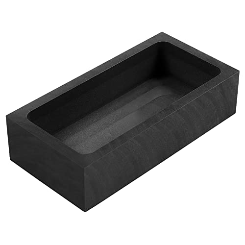 Balacoo Graphit Barren Form Tiegel Form für Schmelzen Casting Raffination Gold Silber Metall Aluminium Kupfer Messing 100X50x25mm, Schwarz, 0954OXMHJU137J4N Balacoo Graphit Barren Form Tiegel Form für Schmelzen Casting Raffination Gold Silber Metall Aluminium Kupfer Messing 100X50x25mm, Schwarz, 0954OXMHJU137J4N von balacoo