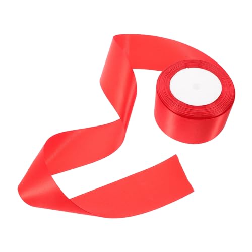 Balacoo Rotes Polyester Geschenkband Breit Langlebiges Farbechtes Dekoband für Hochzeit Valentinstag Geburtstag Festliche Schleifen und Bastelbedarf Balacoo Rotes Polyester Geschenkband Breit Langlebiges Farbechtes Dekoband für Hochzeit Valentinstag Geburtstag Festliche Schleifen und Bastelbedarf von balacoo