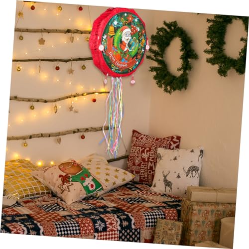 Balacoo Santa Claus Piñata zum Befüllen mit Süßigkeiten Weihnachtsdeko zum Aufhängen Partyspiel für Erwachsene Festliche Weihnachtsfeier Zubehör Balacoo Santa Claus Piñata zum Befüllen mit Süßigkeiten Weihnachtsdeko zum Aufhängen Partyspiel für Erwachsene Festliche Weihnachtsfeier Zubehör von balacoo