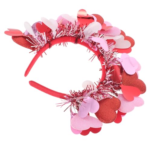 balacoo 10 Stück Teiliges Valentines Herz Stirnband mit Glitzer Komfortabler Sitz Eleganter Blumenkranz Rote und Pinke Farben für Valentinstag Hochzeit Geburtstag Party balacoo 10 Stück Teiliges Valentines Herz Stirnband mit Glitzer Komfortabler Sitz Eleganter Blumenkranz Rote und Pinke Farben für Valentinstag Hochzeit Geburtstag Party von balacoo