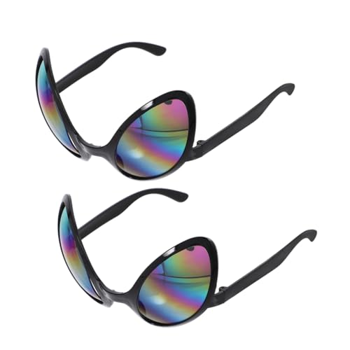 balacoo 2 Stück Lustige Sonnenbrille für Halloween Party und Cosplay Kratzfeste HD Linsen Strapazierfähig Fotorequisite für Erwachsene Weltraum und Kostüm Deko balacoo 2 Stück Lustige Sonnenbrille für Halloween Party und Cosplay Kratzfeste HD Linsen Strapazierfähig Fotorequisite für Erwachsene Weltraum und Kostüm Deko von balacoo