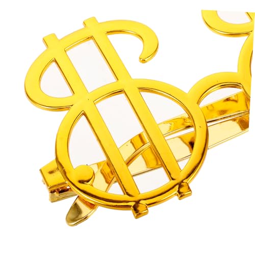 balacoo 2 Stück Partybrillen mit Witzigem Dollarzeichen Design Silberne und Goldene Partybrille als Fotorequisite und Partyzubehör für Hochzeiten und Mottofeste balacoo 2 Stück Partybrillen mit Witzigem Dollarzeichen Design Silberne und Goldene Partybrille als Fotorequisite und Partyzubehör für Hochzeiten und Mottofeste von balacoo