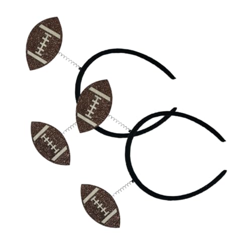 balacoo 2 Stück Sportliches Pailletten Stirnband Glitzerndes Haarband für Mädchen Sportevents und Partys Design Komfortabel und Pflegeleicht von balacoo