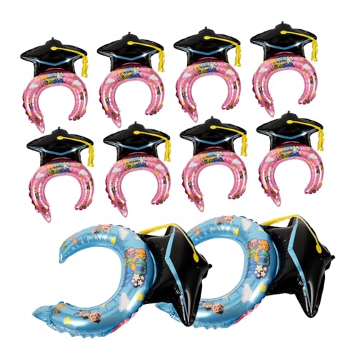 balacoo 50 Stück Aufblasbare Stirnbänder mit Bunten Cartoon Ballons Abschlussfeier Deko Niedliche Haarreifen für Abiturfotos und Party Blau Spielerisch und Auffällig balacoo 50 Stück Aufblasbare Stirnbänder mit Bunten Cartoon Ballons Abschlussfeier Deko Niedliche Haarreifen für Abiturfotos und Party Blau Spielerisch und Auffällig von balacoo