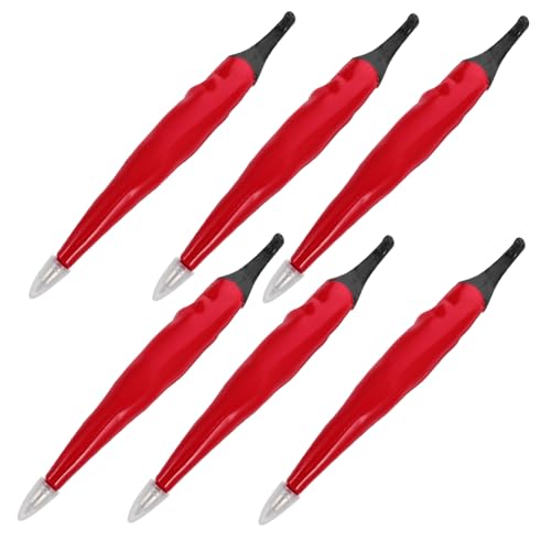 balacoo 6 Stück Teiliges Kugelschreiber Realistische Paprika Form Magnetische Kühlschrankstifte aus Kunststoff Schnell Trocknende Ergonomisch für Schule Büro und Alltag balacoo 6 Stück Teiliges Kugelschreiber Realistische Paprika Form Magnetische Kühlschrankstifte aus Kunststoff Schnell Trocknende Ergonomisch für Schule Büro und Alltag von balacoo