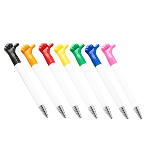 balacoo 7 Stück Teiliges Bunte Kugelschreiber mit Einzigartigem Daumen Gestaltung Ergonomisch Geformt für Büro und Schule Lustige Schreibstifte mit Dekorativem als und Schreibtischdeko balacoo 7 Stück Teiliges Bunte Kugelschreiber mit Einzigartigem Daumen Gestaltung Ergonomisch Geformt für Büro und Schule Lustige Schreibstifte mit Dekorativem als und Schreibtischdeko von balacoo