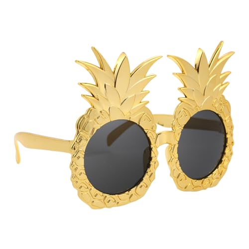 balacoo Ananas Sonnenbrille für Luau Partys Lustige Hawaiianische Sonnenbrille mit Einzigartigem Ananasdesign für Sommerfestivals Kindergeburtstage Robustem balacoo Ananas Sonnenbrille für Luau Partys Lustige Hawaiianische Sonnenbrille mit Einzigartigem Ananasdesign für Sommerfestivals Kindergeburtstage Robustem von balacoo