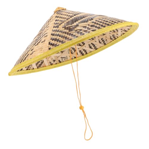 balacoo Bambusgeflecht Hut Leicht Eleganter Sonnenschutz Für Erwachsene Bühnenauftritt Cosplay Party Accessoire Japanischer Ninja Stil balacoo Bambusgeflecht Hut Leicht Eleganter Sonnenschutz Für Erwachsene Bühnenauftritt Cosplay Party Accessoire Japanischer Ninja Stil von balacoo