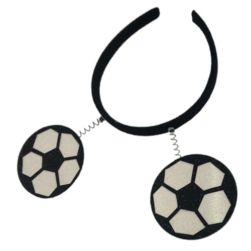 balacoo Fußball Stirnband Damen Sportstirnband Dekoratives Haarband für Themenpartys Festival Fußballparty Zubehör Geeignet für Frauen und Sportveranstaltungen balacoo Fußball Stirnband Damen Sportstirnband Dekoratives Haarband für Themenpartys Festival Fußballparty Zubehör Geeignet für Frauen und Sportveranstaltungen von balacoo