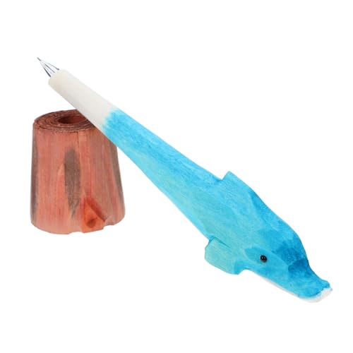 balacoo Handgefertigter Holzstift mit Niedlichen Tiermotiven Robustes Holzmaterial Kreativer Kugelschreiber für Schule Büro für Geburtstag und Ostern balacoo Handgefertigter Holzstift mit Niedlichen Tiermotiven Robustes Holzmaterial Kreativer Kugelschreiber für Schule Büro für Geburtstag und Ostern von balacoo